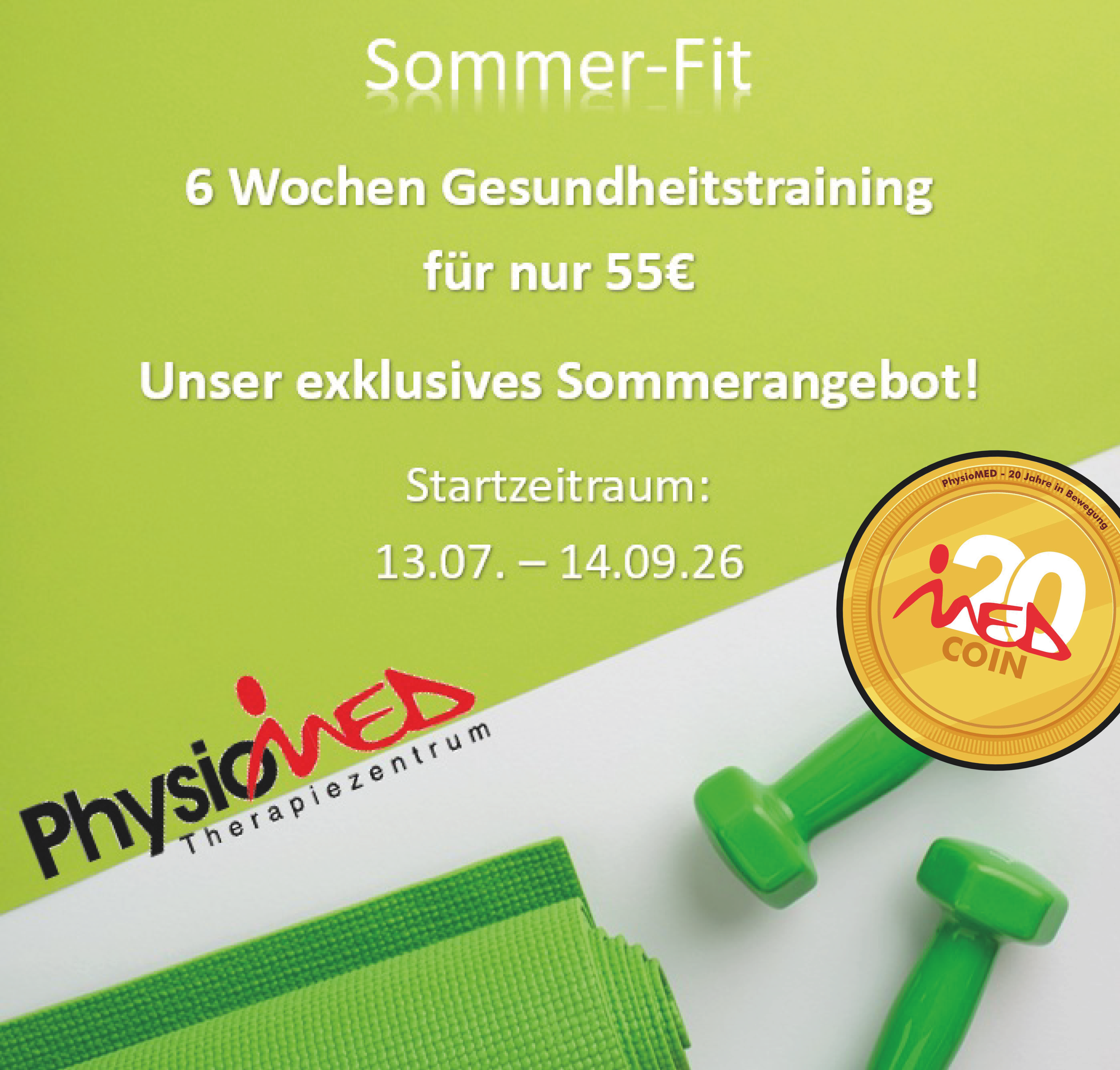 Sommer-Fit Trainingsaktion