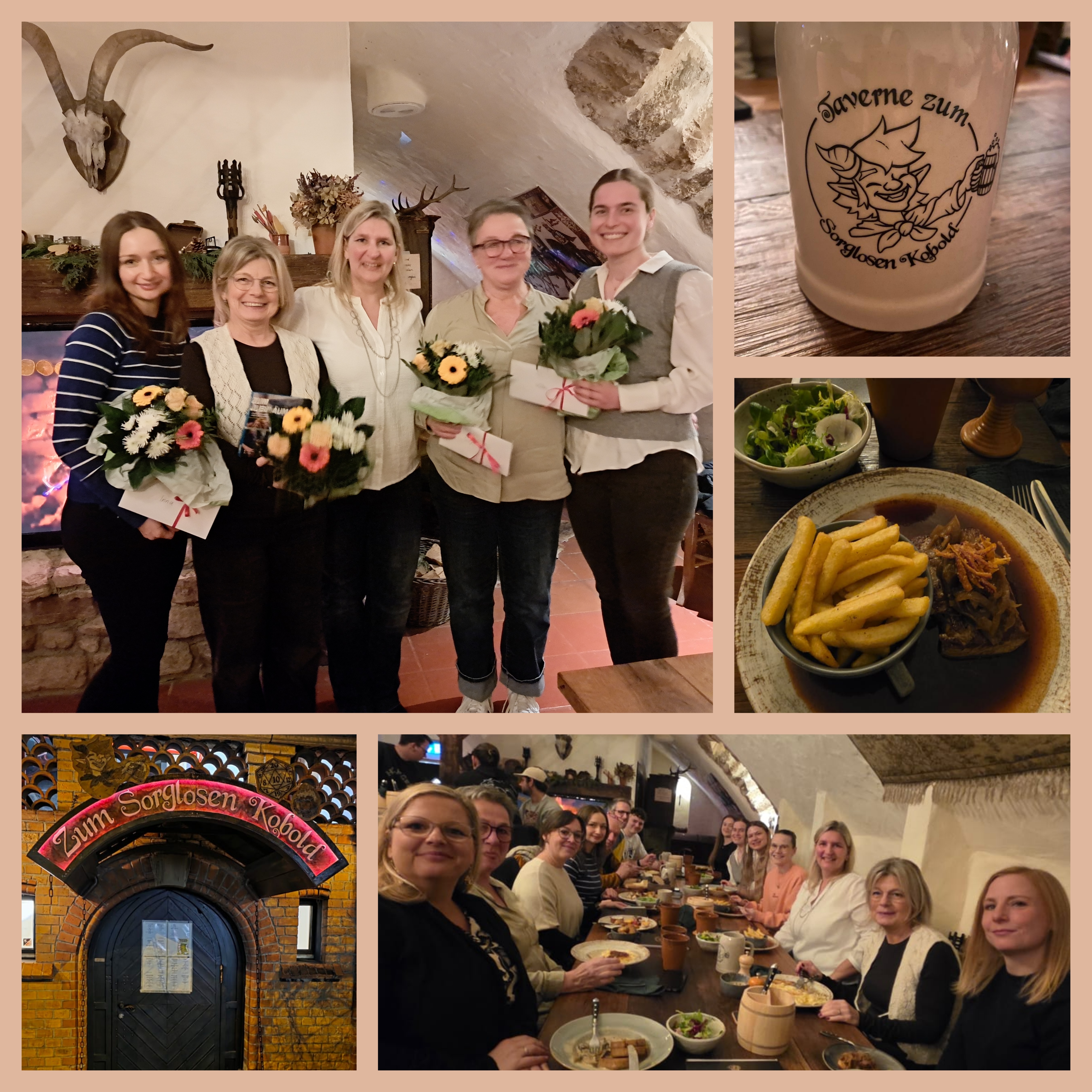 Weihnachtsessen PhysioMED Team